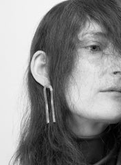 Earrings, Arcade Silver, Short - Martine Viergever