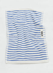 Guest Towel, Coastal Blue Stripes - Tekla