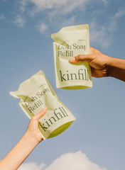 Refill, Dish Soap, Lemon & Basil - Kinfill