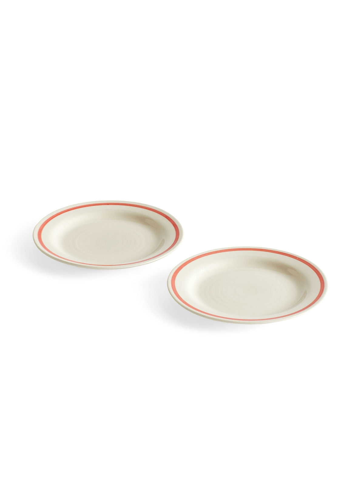 Sobremesa Plate, Red, 18,5 - HAY