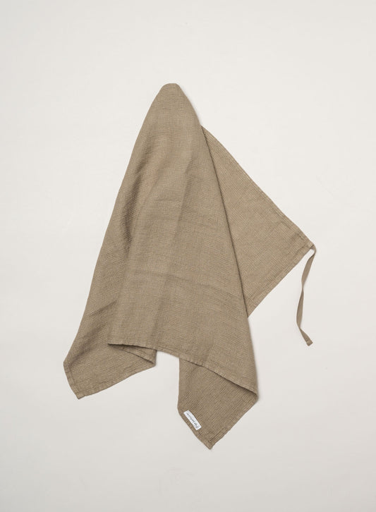 Dish Towel Waffle, Taupe - Linge Particulier