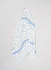 Dish Towel Waffle, Blue Stripe - Linge Particulier