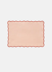 Lido Placemat, Pink/Red - Chiarastella Cattana