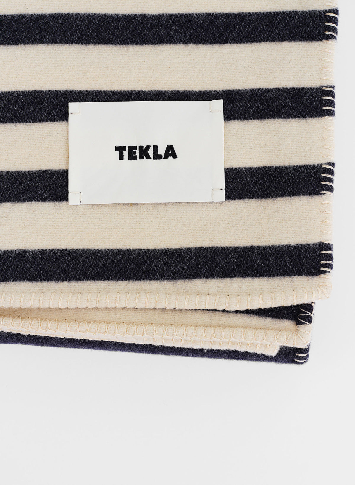 Lambswool Blanket, Magpie Stripes - Tekla