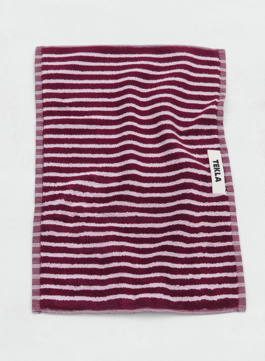 Guest Towel, Red & Rose - Tekla