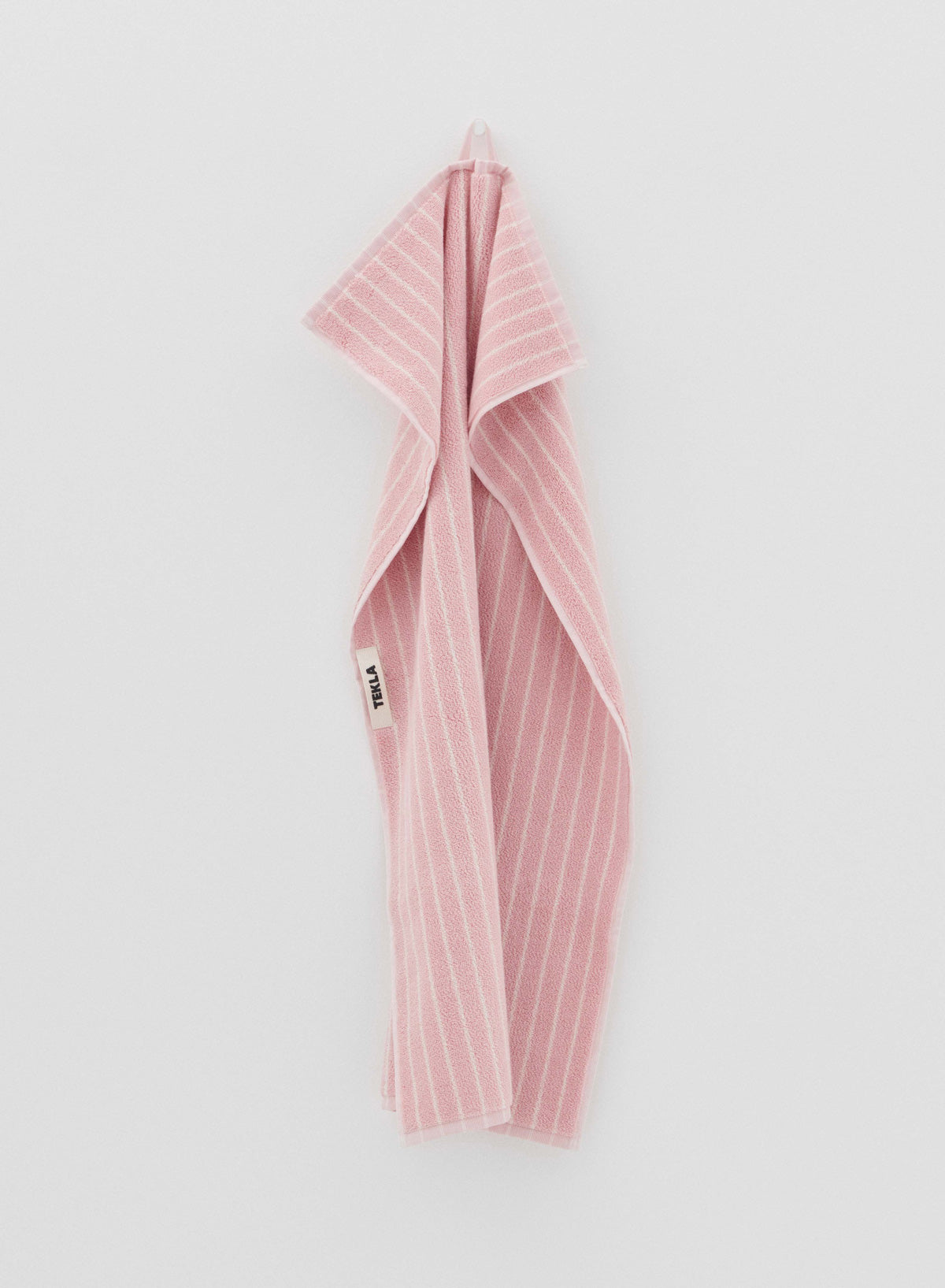 Guest Towel, Shaded Pink Stripes - Tekla