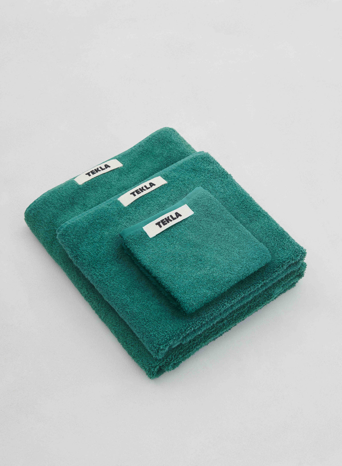 Bath Towel, Teal - Tekla