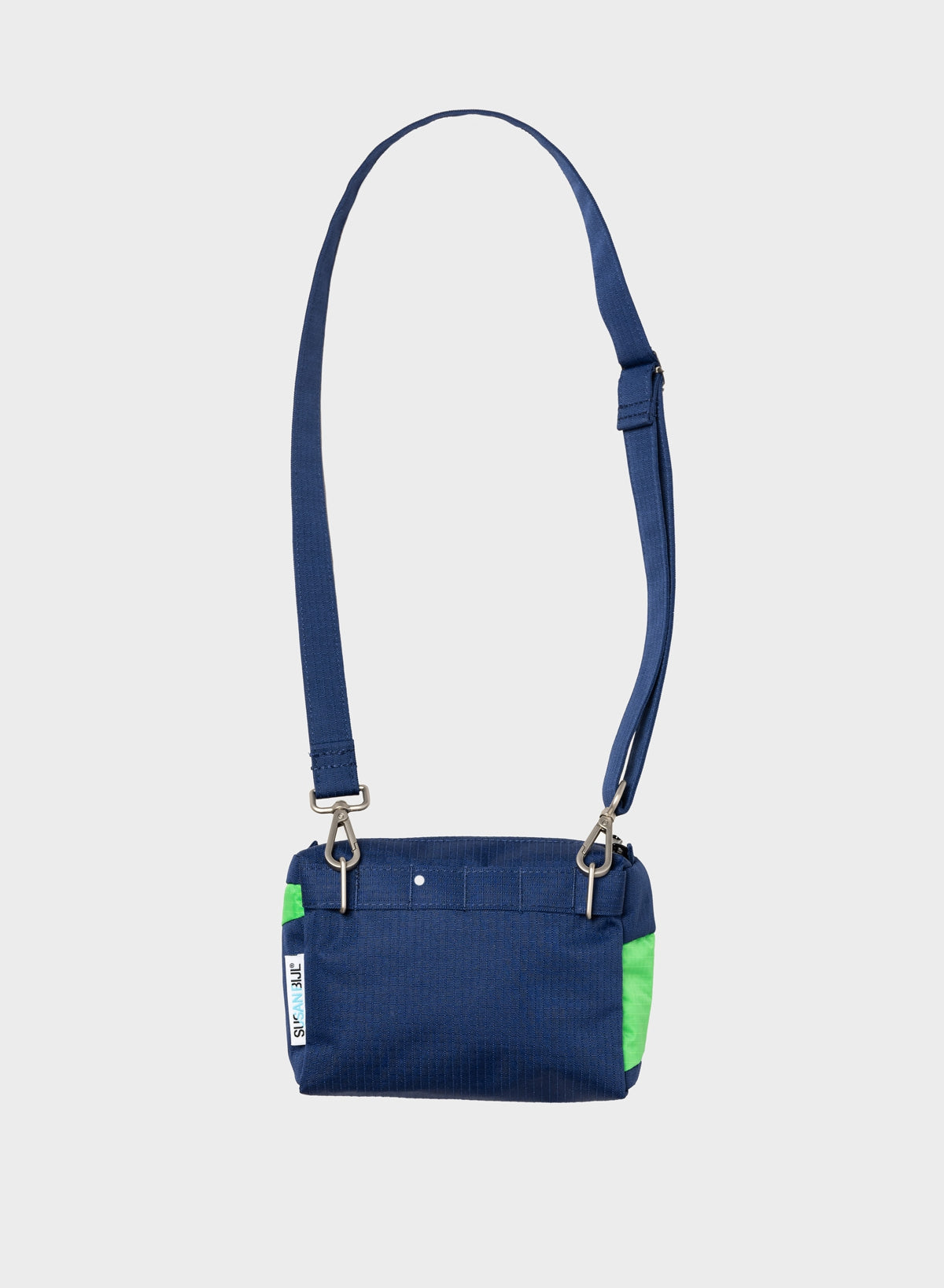 The New Bum Bag Navy & Greenscreen Small