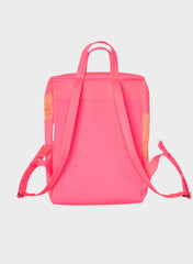 The New Backpack Fluo Pink & Coral One Size