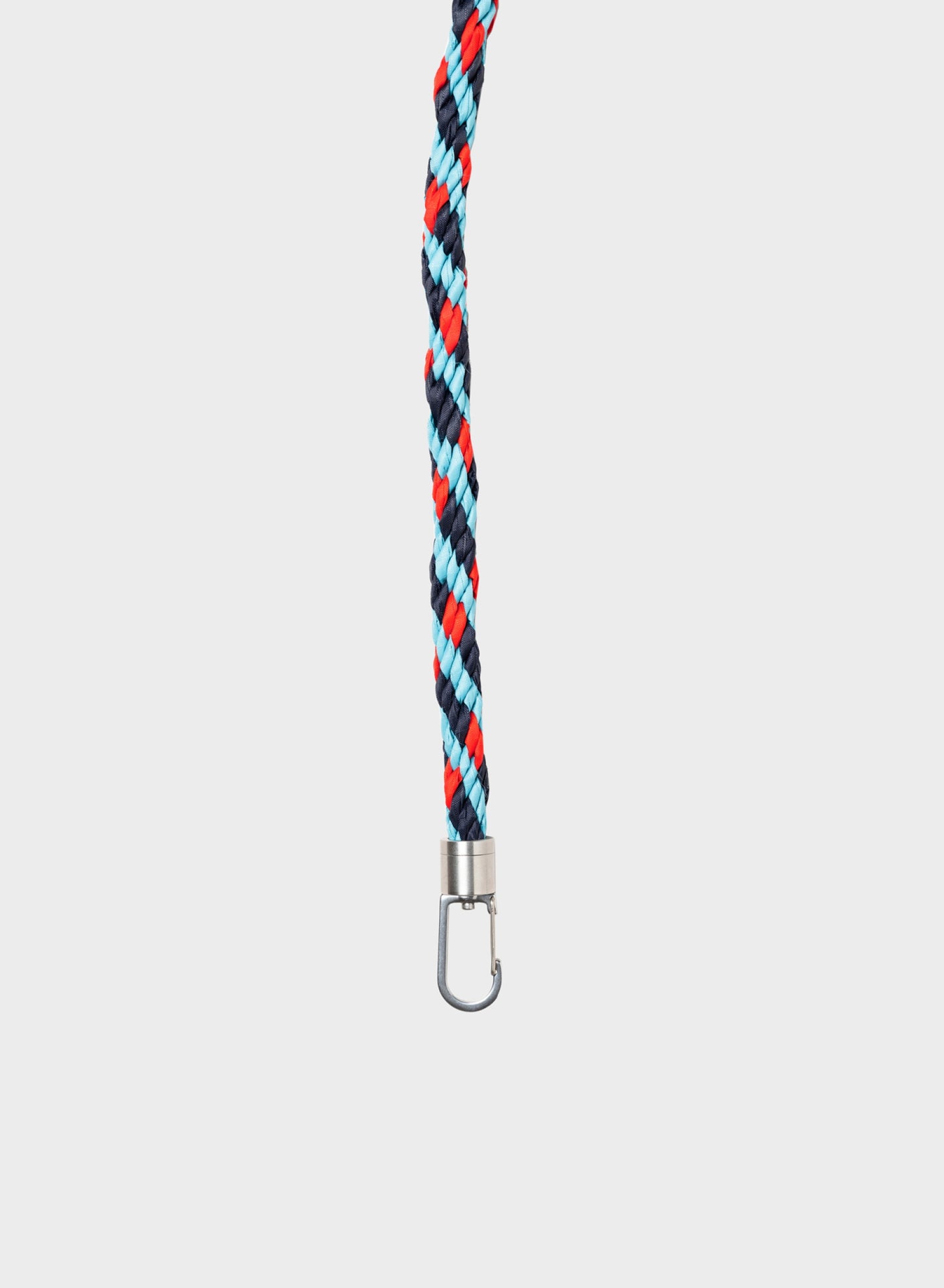 The New Kumihimo Strap Key Blue & Red Alert Short