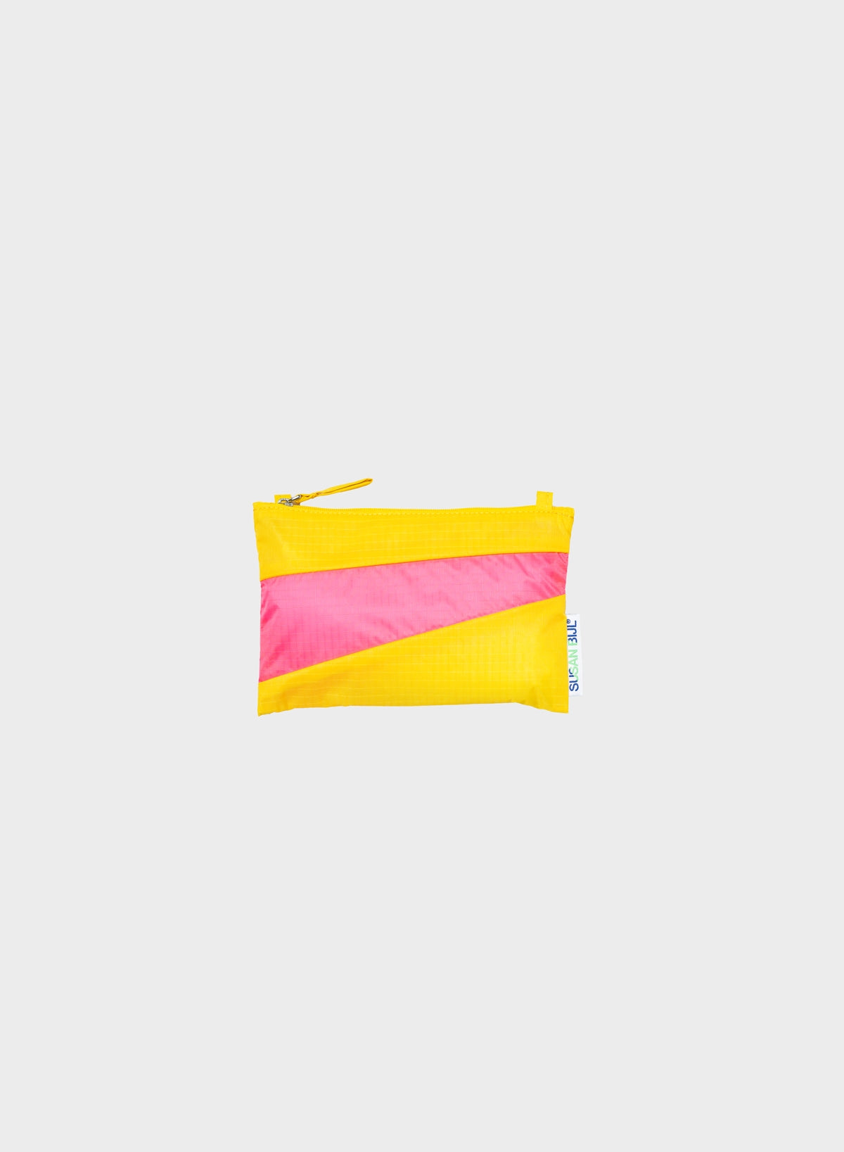 The New Pouch TV Yellow & Fluo Pink Small