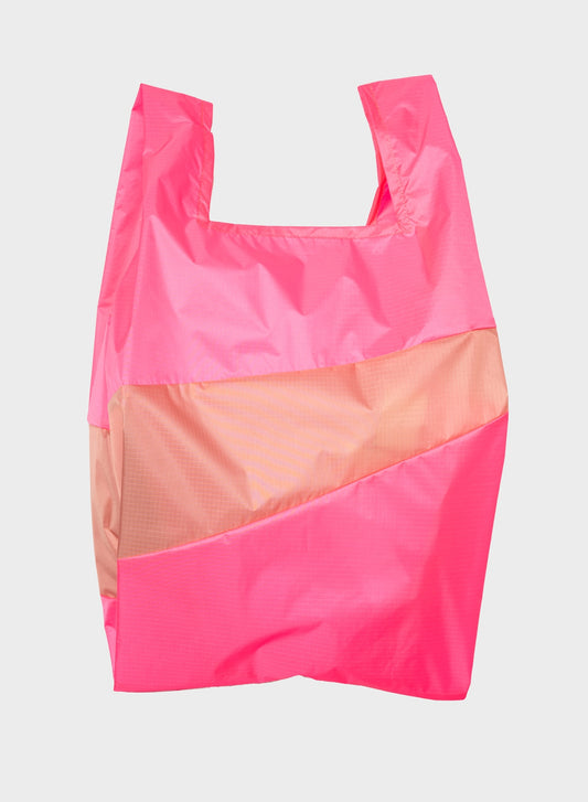 The New Shopping Bag Fluo Pink & Try Large