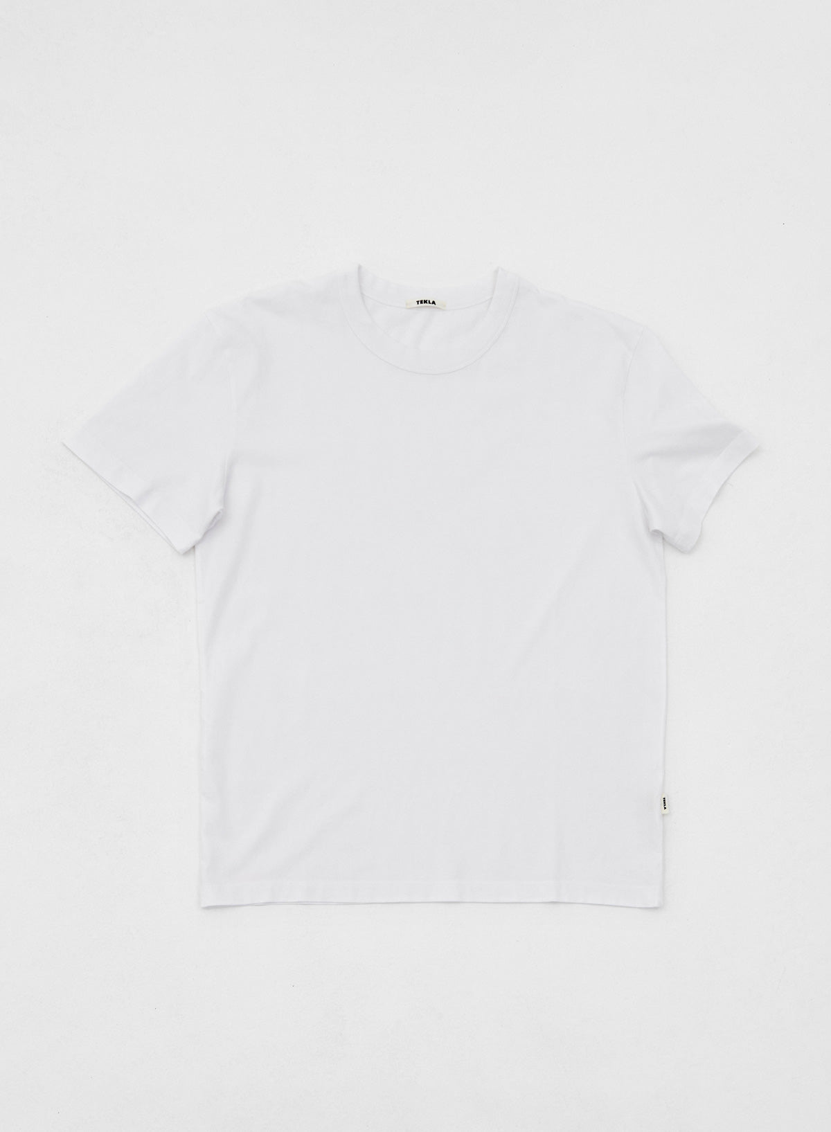 Sleeping Shirt Short, White - Tekla