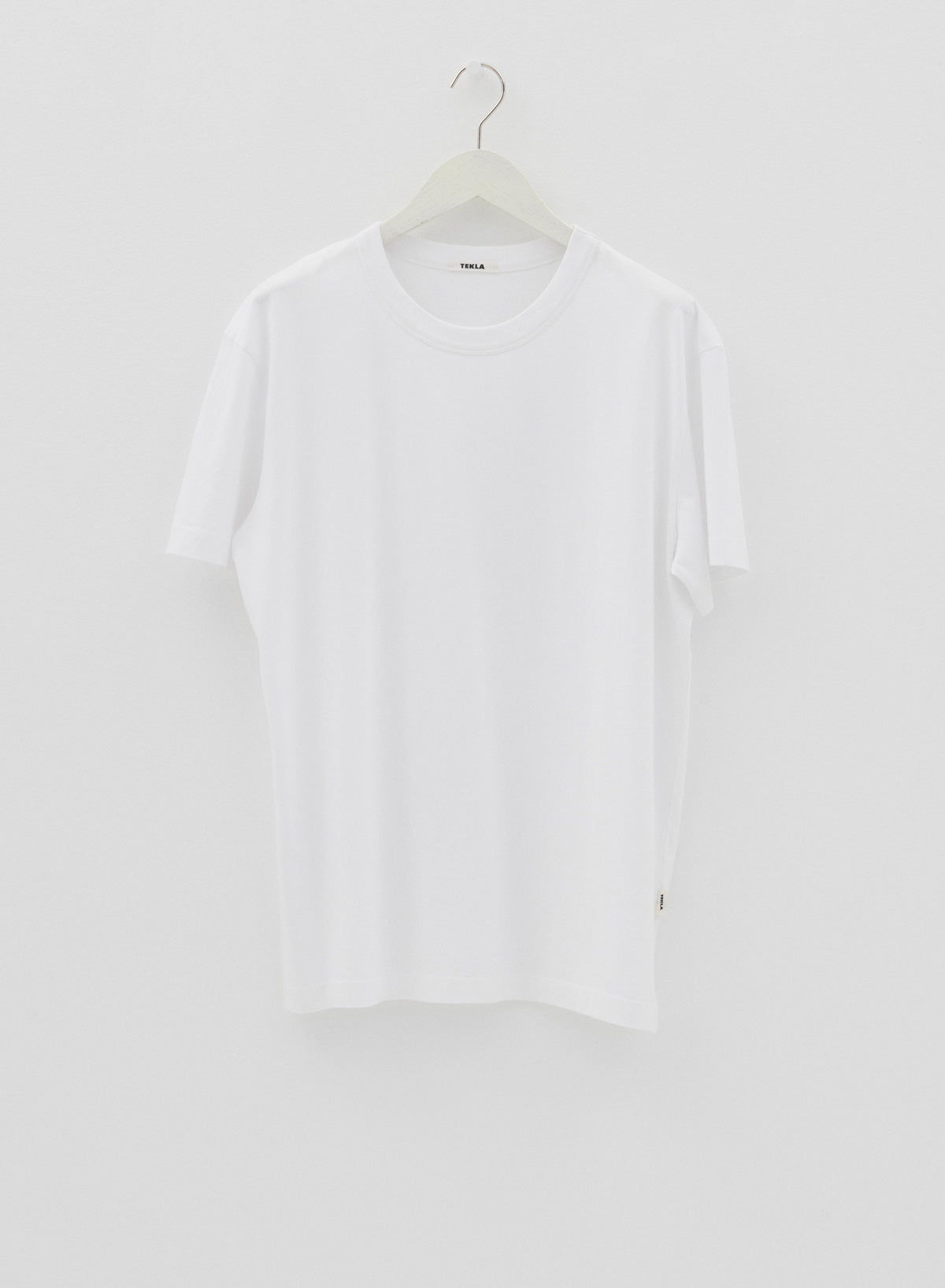 Sleeping Shirt Short, White - Tekla