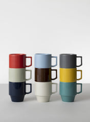 Blockmug Big, Navy - Hasami