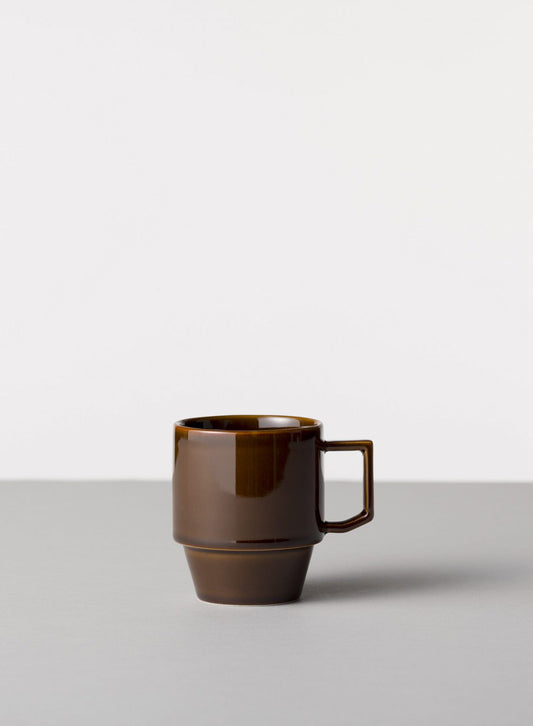 Blockmug Big, Brown - Hasami