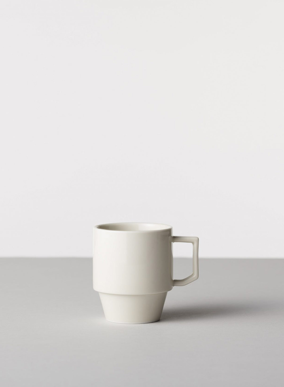 Blockmug Big, White - Hasami