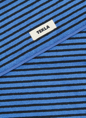 Bath Mat, Blue & Black - Tekla