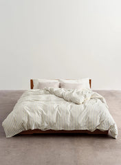 Double Duvet Cover - Needle Stripes, 200x220 - Tekla