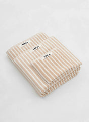 Hand Towel, Ivory Stripes - Tekla