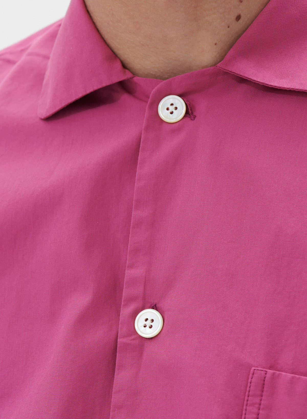 Long Sleeved Shirt, Lingonberry - Tekla