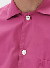 Long Sleeved Shirt, Lingonberry - Tekla