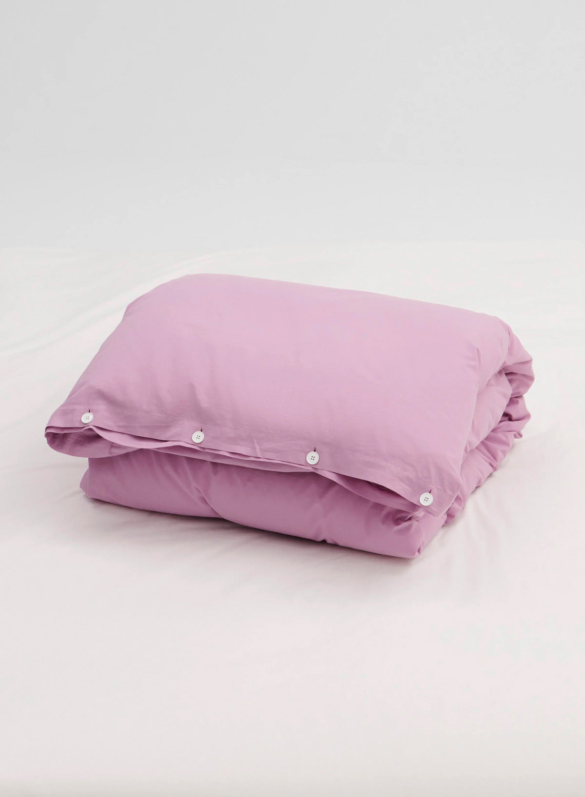 Single Duvet Cover - Mallow Pink, 140x200 - Tekla