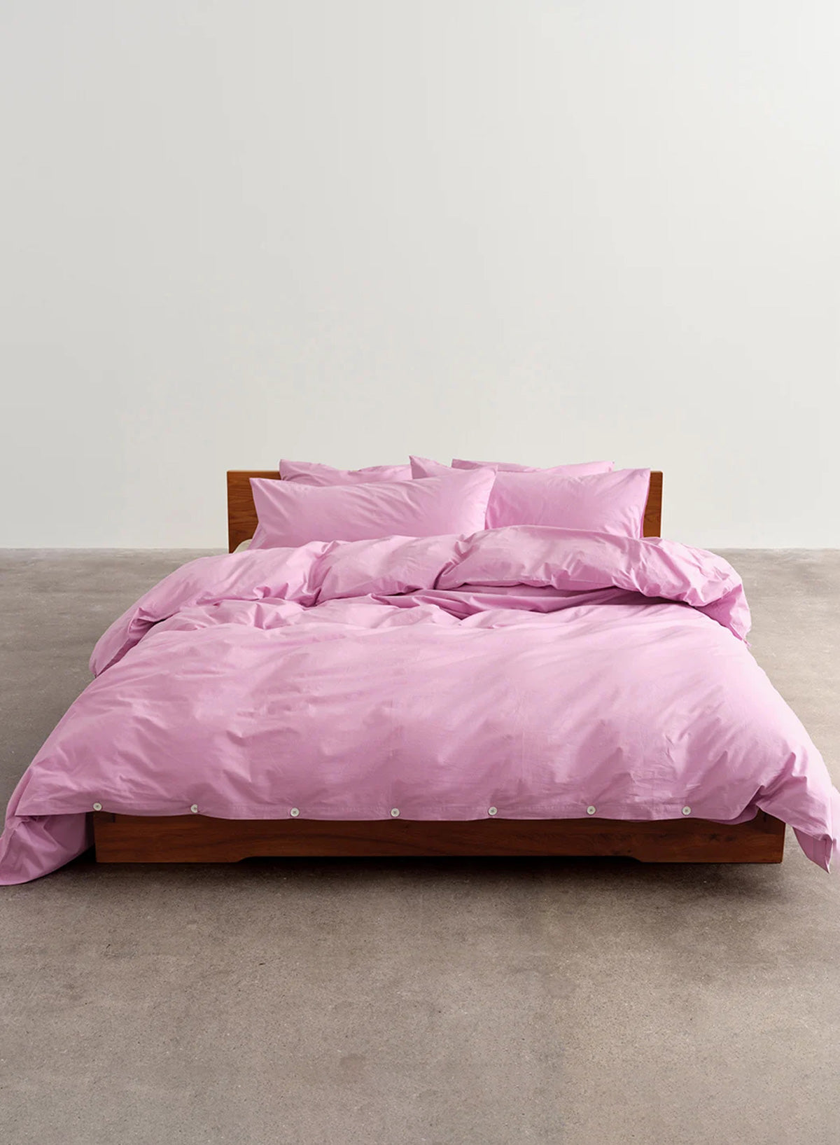 Single Duvet Cover - Mallow Pink, 140x200 - Tekla