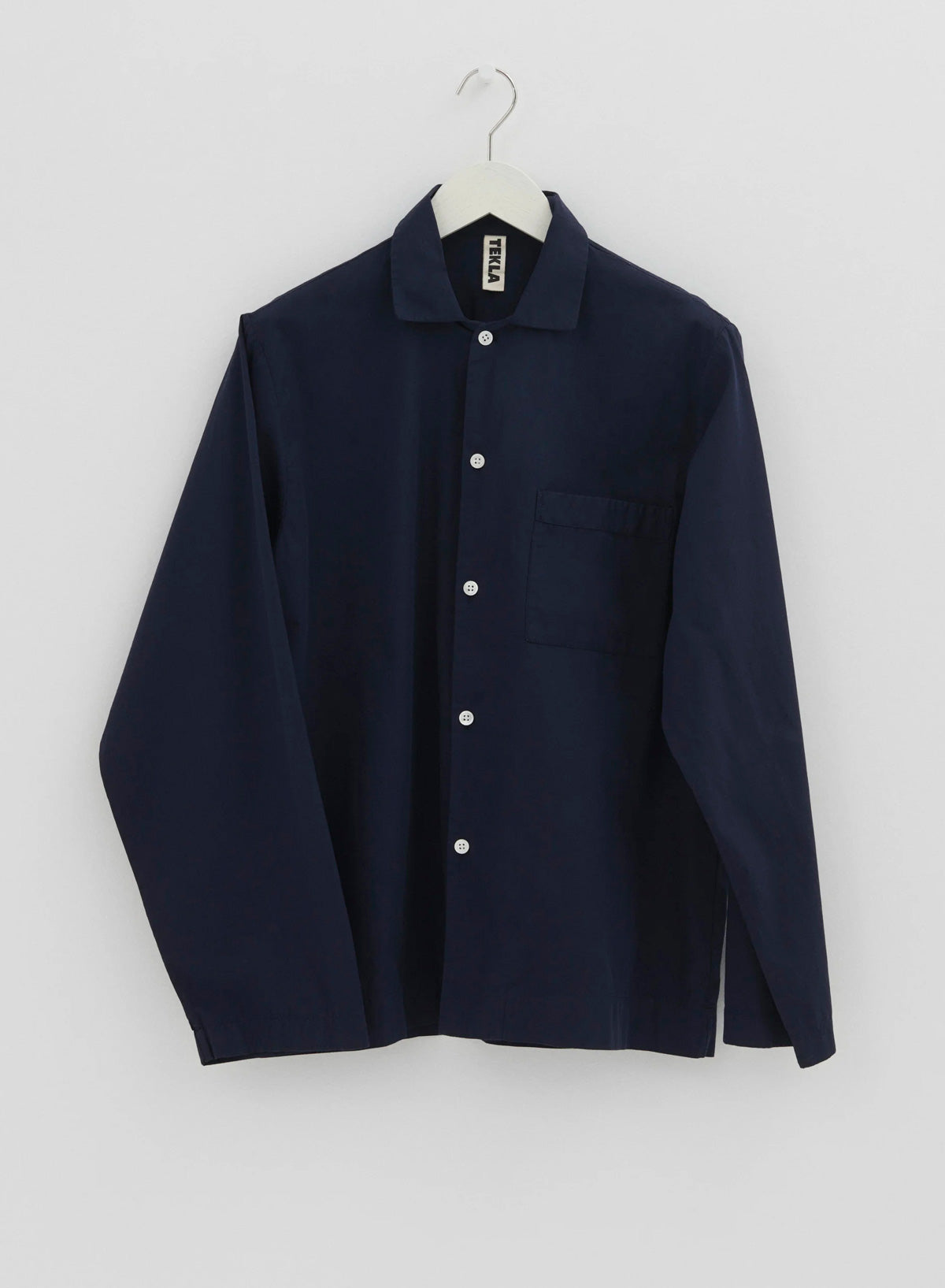 Long Sleeved Shirt, True Navy - Tekla