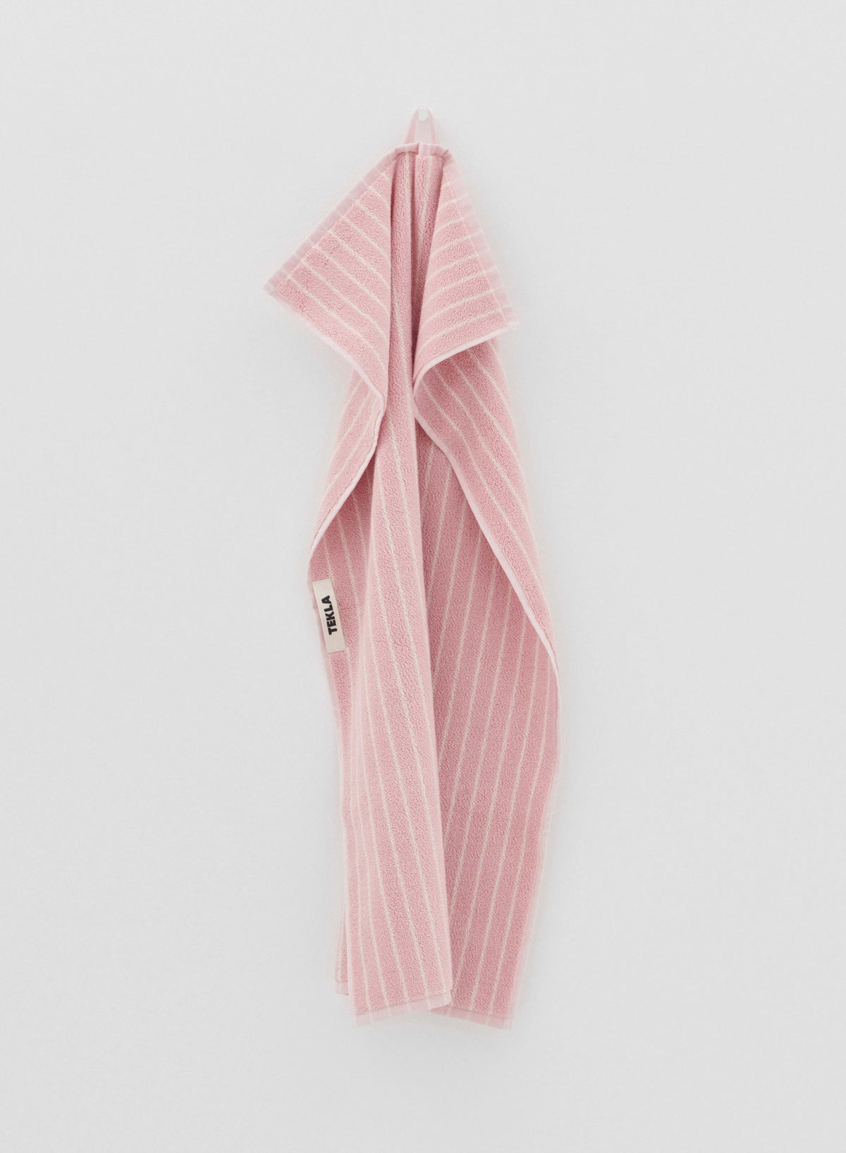 Bath Towel, Shaded Pink Stripes - Tekla