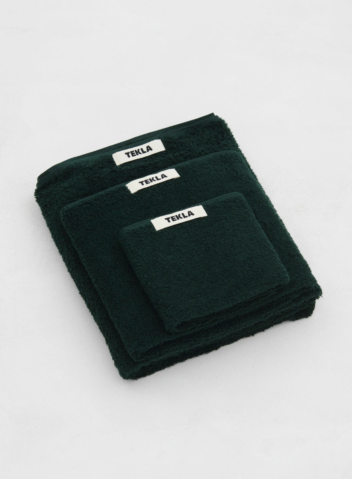 Hand Towel, Forest Green - Tekla