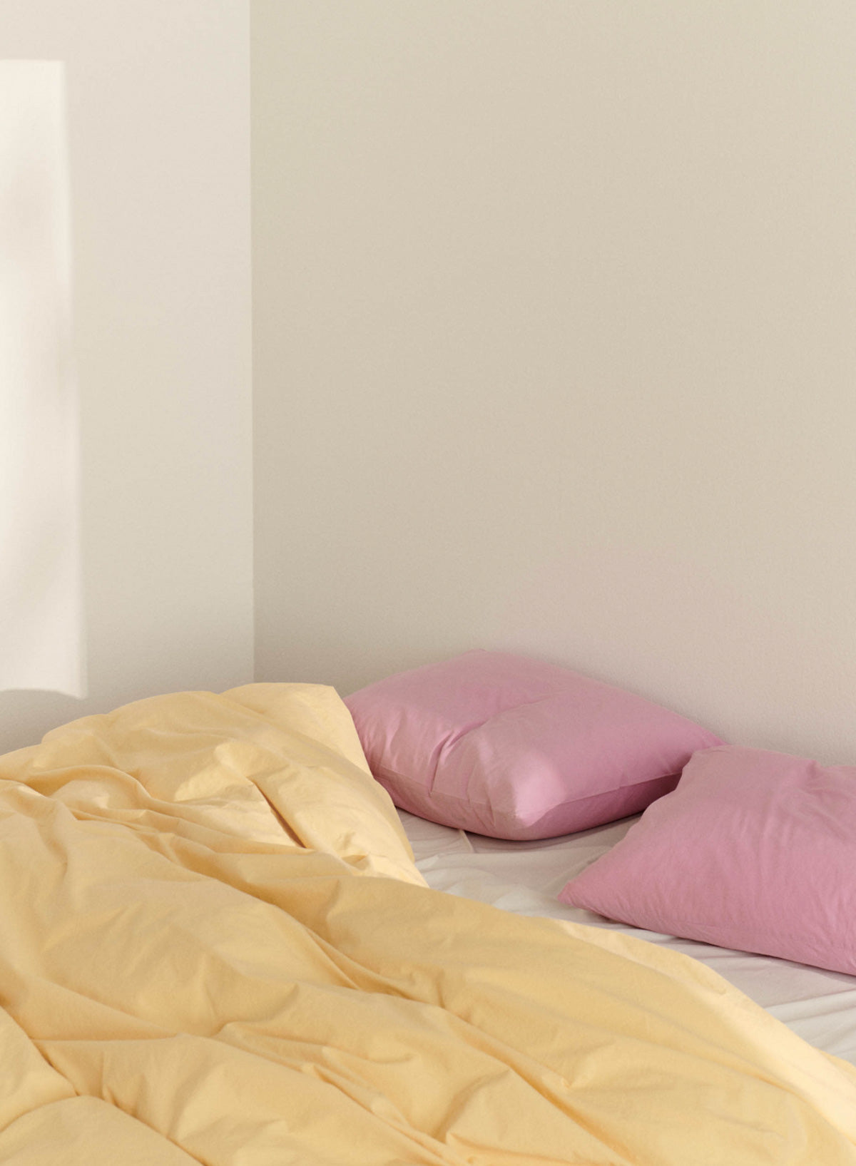 Pillow Sham - Mallow Pink, 60x70 - Tekla