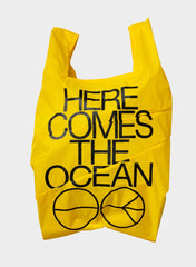 The New Shopping Bag Ocean TV Yellow Large